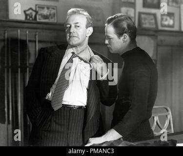 Film Still/Publicity Still of 'On the Waterfront' Lee J. Cobb, Marlon Brando 1954 Columbia Cinema Publishers Collection - No Release - For Editorial Use Only File Reference # 33505 508THA Stock Photo