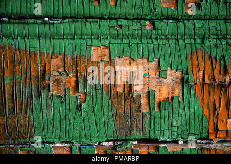 background of old painted boards for your creativity Stock Photo