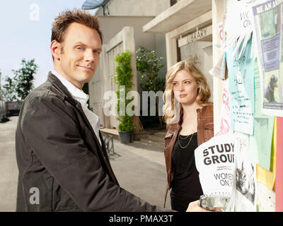 'Community' Season 1 (2009 - 2010) Joe McHale, Gillian Jacobs Stock Photo