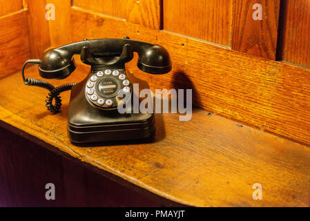 old telephonies Stock Photo