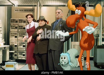 Rene Russo, Jason Alexander and Robert De Niro, 'The Adventures of Rocky and Bullwinkle' (2000) TriBeCa Productions File Reference # 33018 070THA  For Editorial Use Only -  All Rights Reserved Stock Photo