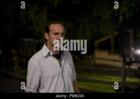 Director and Screen Writer, Clark Gregg on the set of CHOKE. (2008) Stock Photo