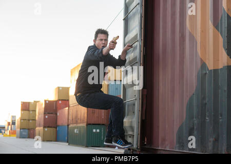 Channing Tatum in Columbia Pictures' '22 Jump Street.' Stock Photo