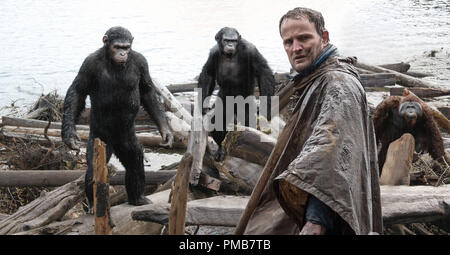 Dawn of The Planet of the Apes film still Stock Photo