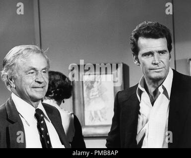 James Garner, Noah Beery Jr. 'The Rockford Files' (1974 - 1980) NBC File Reference # 32337 051THA Stock Photo