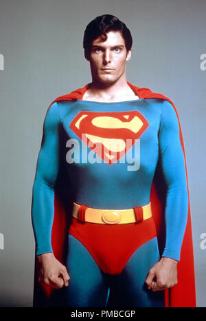 Christopher Reeve,'Superman' (1978) © Warner Brothers File Reference # 32914 743THA Stock Photo