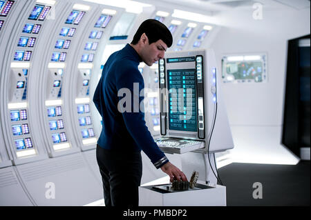 Zachary Quinto plays Spock in Star Trek Beyond from Paramount Pictures ...