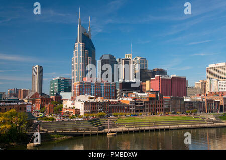 Nashville,  Tennessee skyline. Stock Photo