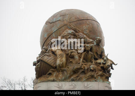 Matthew Fontaine Maury Monument Richmond Virginia Stock Photo