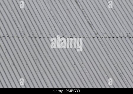 Historic corrugated iron roof at Lanyon Homestead, Canberra, ACT, Australia. Stock Photo