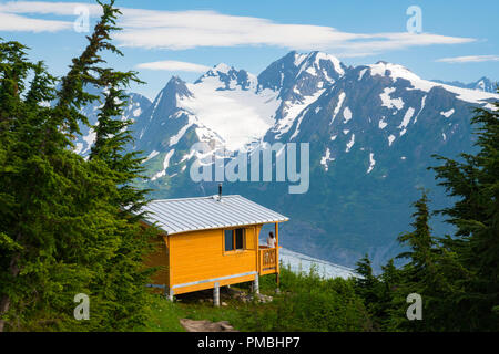 Backpacking To The Spencer Glacier Bench Cabin Chugach National