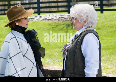 Margaret Mitchell Hovedsagelig Kina L to R) Michelle Darnell (MELISSA MCCARTHY) reconnects with former mentor  Ida Dell (KATHY BATES) in "The Boss Stock Photo - Alamy