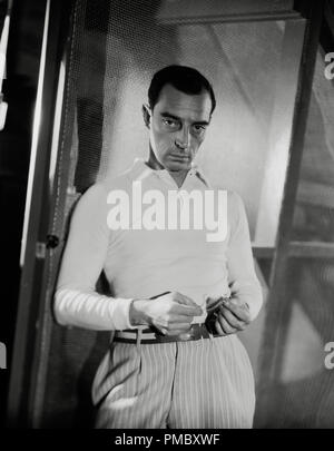 Buster Keaton, circa 1930. Photo by Clarence Sinclair Bull  File Reference # 33300 127THA Stock Photo