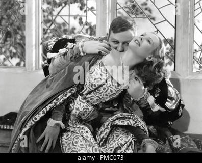 Charles Laughton, Binnie Barnes, 'The Private Life of Henry VIII' 1933 United Artists  File Reference # 33480 786THA Stock Photo