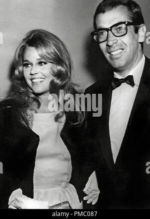 Jane Fonda and Roger Vadim, circa 1967  . File Reference # 33480 890THA Stock Photo