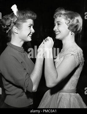 Debbie Reynolds, Jane Powell, 'Hit the Deck' 1955 MGM  File Reference # 33480 947THA Stock Photo