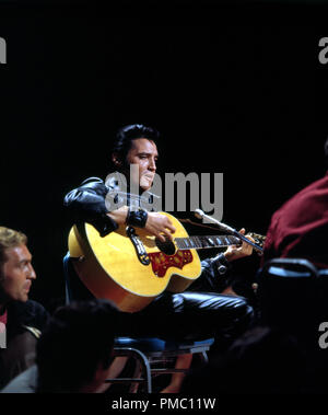 Elvis Presley on his 1968 Comeback Special for television, (1968) NBC ...