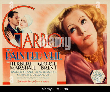 Greta Garbo,  The Painted Veil (MGM, 1934). Lobby Card  File Reference # 33595 269THA Stock Photo