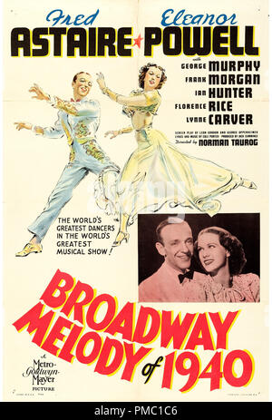 Broadway Melody of 1940 Poster Stock Photo - Alamy