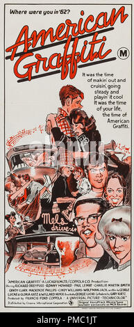 FILM POSTER, AMERICAN GRAFFITI, 1973 Stock Photo - Alamy