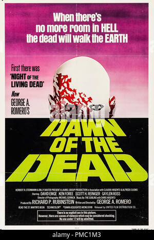 David Emge,  Dawn of the Dead (United Film Distribution, 1978). Poster  File Reference # 33595 573THA Stock Photo