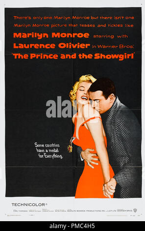 Marilyn Monroe,  The Prince and the Showgirl (Warner Brothers, 1957). Poster  File Reference # 33595 779THA Stock Photo