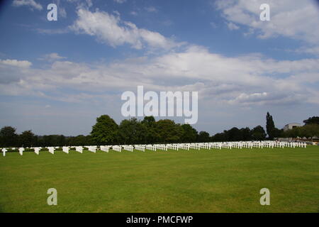 Cambridge American Cemetery and Memorial Stock Photo