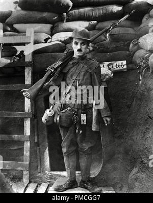 CHARLIE CHAPLIN SHOULDER ARMS (1918 Stock Photo - Alamy