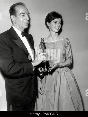 Vincente Minnelli, Millie Perkins, 31st Annual Academy Awards (1959)  File Reference # 33536 896THA  For Editorial Use Only -  All Rights Reserved Stock Photo