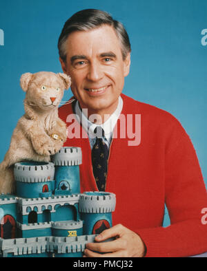 Fred Rogers,  'Mister Rogers' Neighborhood' (circa 1979) PBS   File Reference # 33650 192THA  For Editorial Use Only -  All Rights Reserved Stock Photo