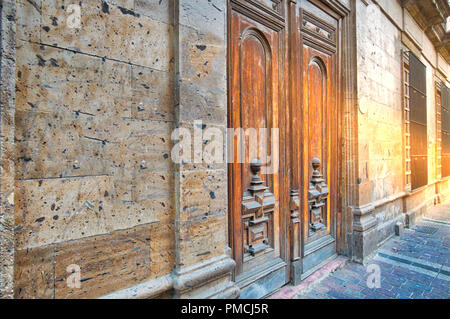 Guadalajara streets in historic center Stock Photo