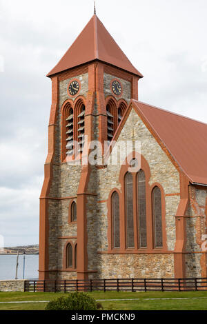 Christ Church Cathedral, Stanley, Falkland Islands. Stock Photo