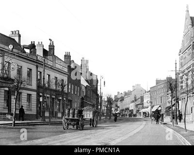 Barnet High Street, early 1900s Stock Photo
