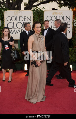 The Hollywood Foreign Press Association Presents 'The Golden Globe Awards - 66th Annual' Kristin Scott Thomas 1-11-2009 Stock Photo