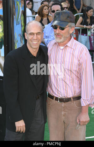 'Shrek 2' Premiere  5/08/2004 Producer Jeffrey Katzenberger and Steven Spielberg Photo by Joseph Martinez - All Rights Reserved  File Reference # 21809 0120PLX  For Editorial Use Only - Stock Photo