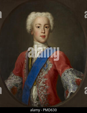 Prince Charles Edward Stuart, 1720 - 1788. Eldest son of Prince James Francis Edward Stuart. Date/Period: 1732. Painting. Oil on canvas. Height: 734 mm (28.89 in); Width: 603 mm (23.74 in). Author: ANTONIO DAVID. Stock Photo