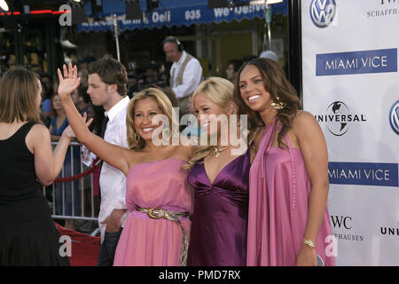 Miami Vice (Premiere) The Cheetah Girls Adrienne Bailon, Sabrina Bryan, Kiely Williams 07-20-2006 / Mann Village Theater / Westwood, CA / Universal Pictures / Photo by Joseph Martinez - All Rights Reserved  File Reference # 22791 0009PLX  For Editorial Use Only -  All Rights Reserved Stock Photo