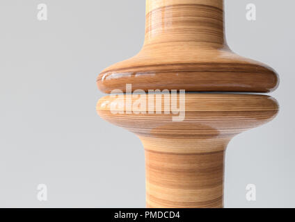 Planes Joint - Joint types of bones in wood look - 3D Rendering Stock Photo