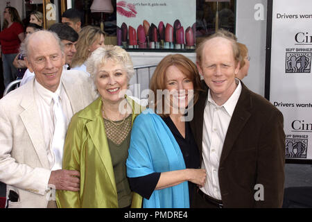 Cinderella Man (Premiere) Rance Howard, Judy Howard, Cheryl Howard, Ron Howard 05/23/2005 / Gibson Amphitheatre / Universal City, CA Photo by Joseph Martinez / PictureLux  File Reference # 22370 0114-picturelux  For Editorial Use Only - All Rights Reserved Stock Photo