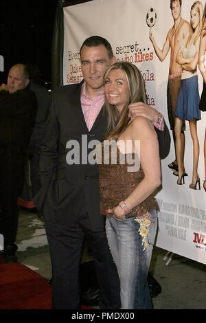 VINNIE JONES & TANYA JONES SHE'S THE MAN PREMIERE WESTWOOD LOS ANGELES ...