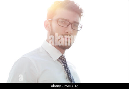 blurry photo of a successful businessman Stock Photo