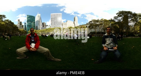 360 degree panoramic view of Break @ Bryant park