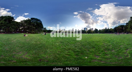 360 degree panoramic view of Sheep Meadow