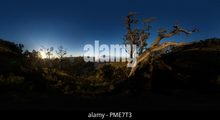 360 degree panoramic view of Mount Bromo View