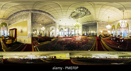 360 degree panoramic view of Shah's Palace Tehran Iran 2