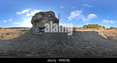 360 degree panoramic view of Ganovce Hradok Neandertal Kopa