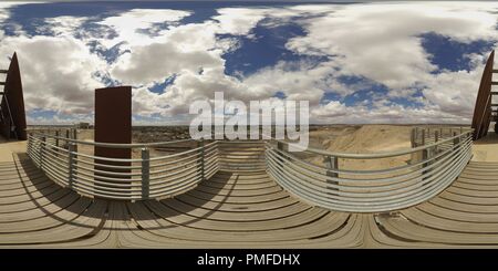 360 degree panoramic view of Broken Hill Miners Memorial