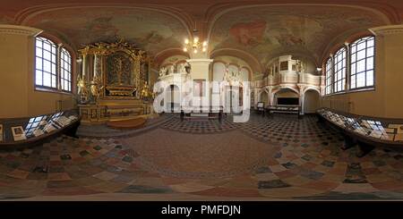 360 degree panoramic view of St. Anne's chapel