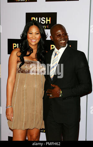 'Push' Premiere  Kimora Lee Simmons, Djimon Hounsou  1-29-2009 / Mann's Village Theater / Westwood, CA / Summit Entertainment / © Joseph Martinez/Picturelux - All Rights Reserved  File Reference # 23683 0045PLX   For Editorial Use Only -  All Rights Reserved Stock Photo