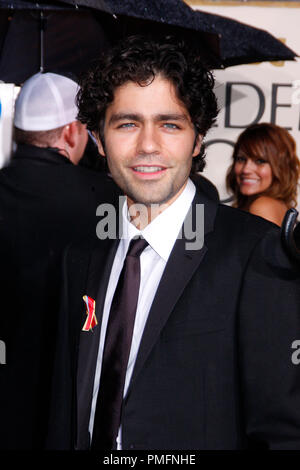 Adrian Grenier at 'The 67th Annual Golden Globe Awards - Arrivals' held at the Beverly Hilton Hotel in Beverly Hills, CA on Sunday, January 17, 2010. Photo by Picturelux Stock Photo